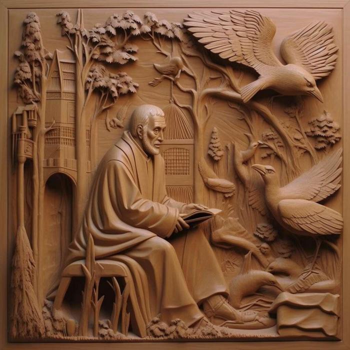 نموذج ثلاثي الأبعاد لآلة CNC 3D Art 